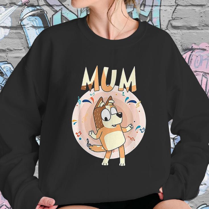 Bluey Dad Mom Funny Women Sweatshirt Gifts for Her