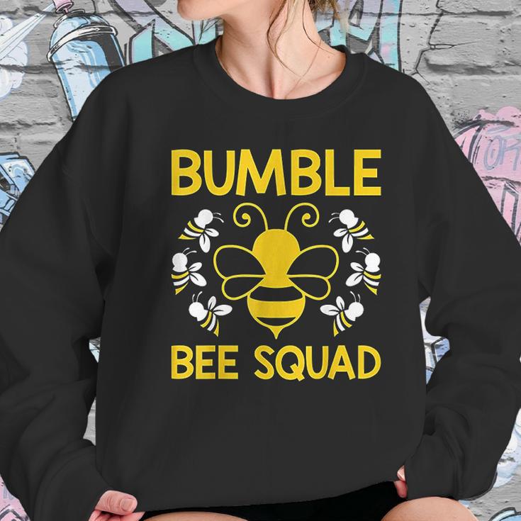 Bumble Bee Squad Bumblebee Team Group Family & Friends Women Sweatshirt Gifts for Her