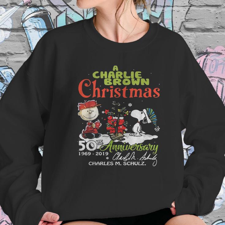 A Charlie Brown Christmas 50Th Anniversary Women Sweatshirt Gifts for Her