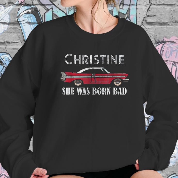 Christine Classic Car Model Lover Automotive Themed Gift Women Sweatshirt Gifts for Her