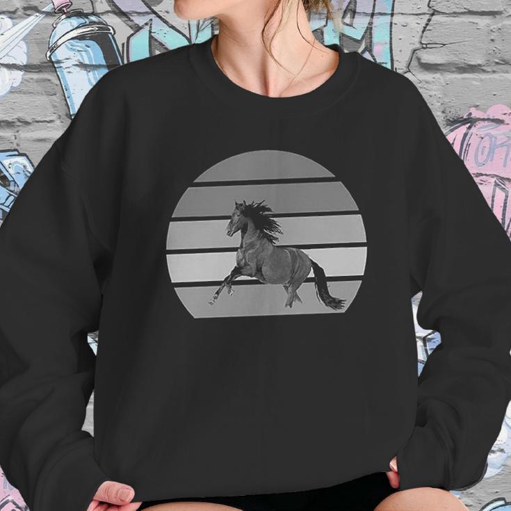 Classic Fine Horse Logo Women Sweatshirt Gifts for Her