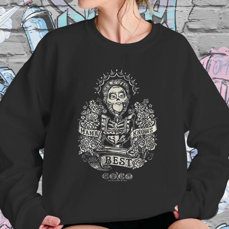 Coco Imelda Rivera Mama Knows Best Portrait Women Sweatshirt Gifts for Her