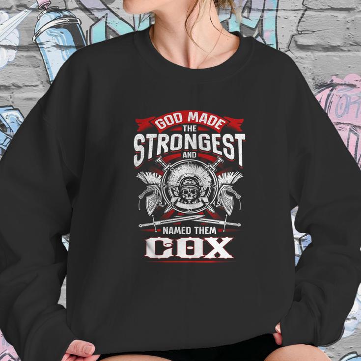 Cox God Made The Strongest And Named Them Cox -CoxShirt Cox Hoodie Cox Family Cox Tee Cox Name Cox Lifestyle Cox Shirt Cox Names Women Sweatshirt Gifts for Her