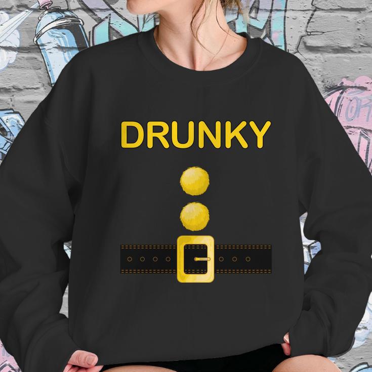 Cute Halloween Funny Halloween Day Drunky Dwarf Costume Women Sweatshirt Gifts for Her