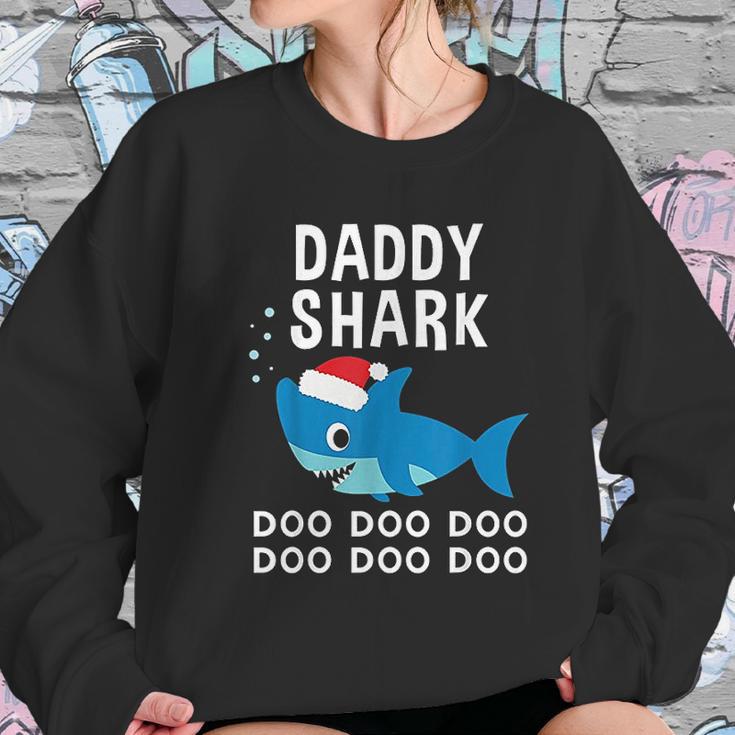 Daddy Shark Doo Doo Christmas Women Sweatshirt Gifts for Her