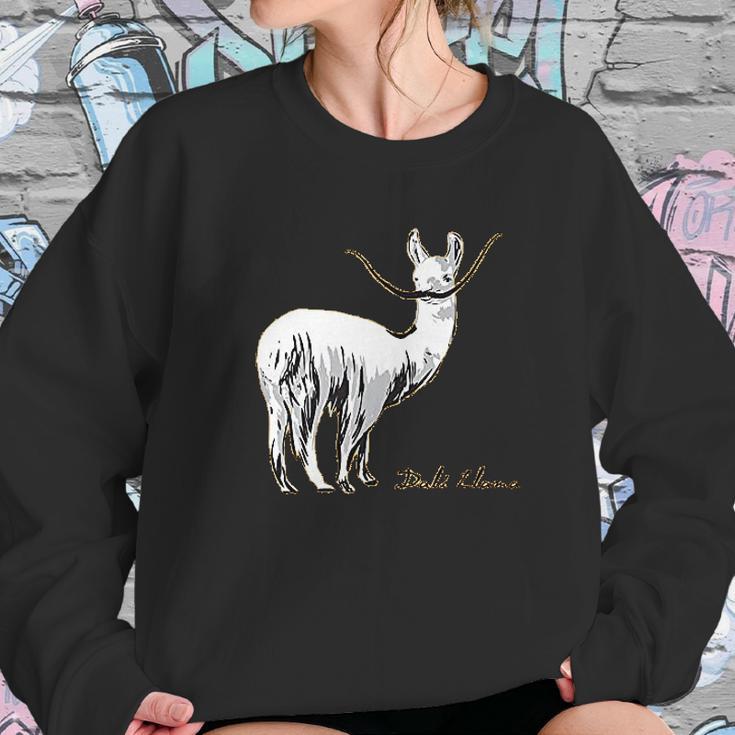 Dali Llama Unisex For The Pun Lover Women Sweatshirt Gifts for Her