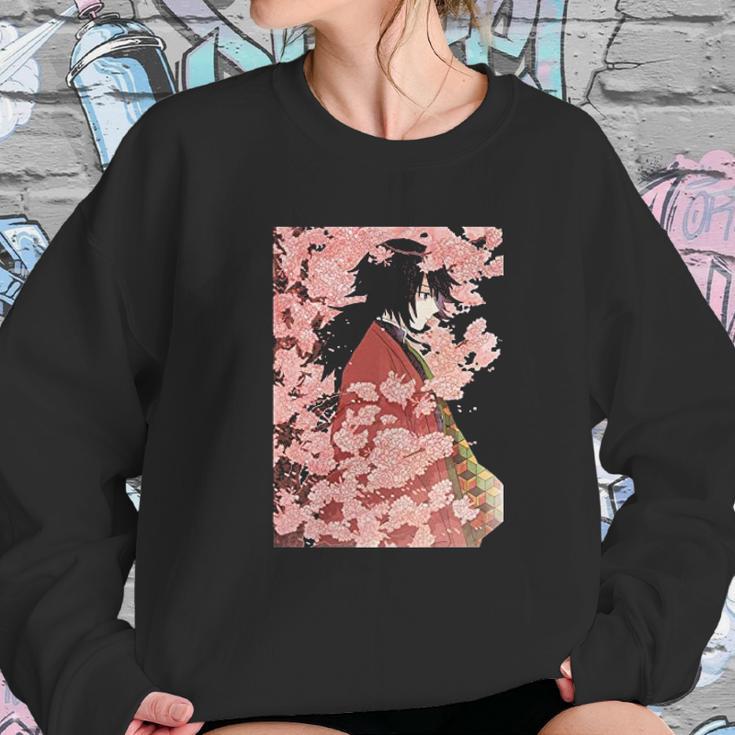 Demon Slayer Kimetsu No Yaiba Flowers Women Sweatshirt Gifts for Her