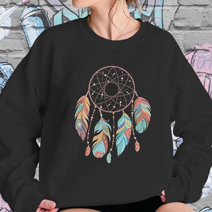 Dream Catcher Native American Feathers Boho Dreamcatcher Women Sweatshirt Gifts for Her