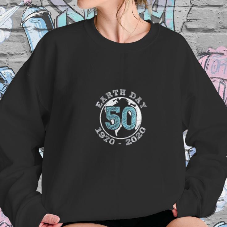 Earth Day 50Th Anniversary 2020 Climate Change Women Sweatshirt Gifts for Her