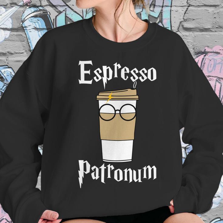 Espresso Patronum Funny Coffee Women Sweatshirt Gifts for Her