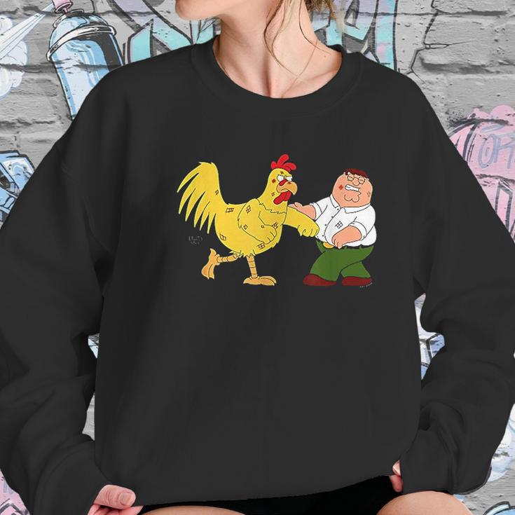 Family Guy Chicken Fight Women Sweatshirt Gifts for Her