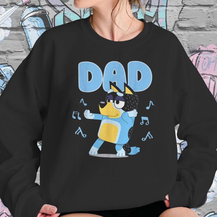 Fathers Blueys Dad Mum Love Fathers Day Women Sweatshirt Gifts for Her