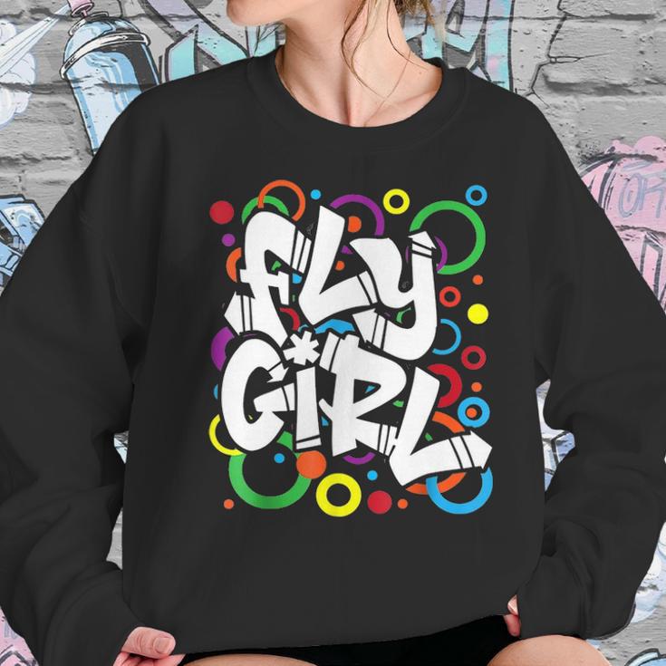 Fly Girl 80S 90S Old School B Girl Hip Hop For Women Men Kid Women Sweatshirt Gifts for Her