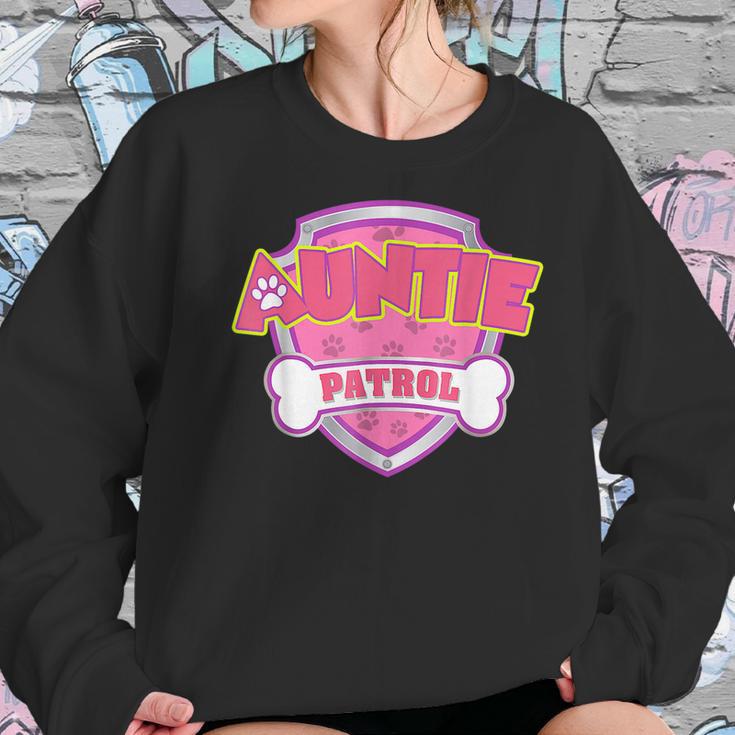 Funny Auntie Patrol - Dog Mom Dad Women Sweatshirt Gifts for Her