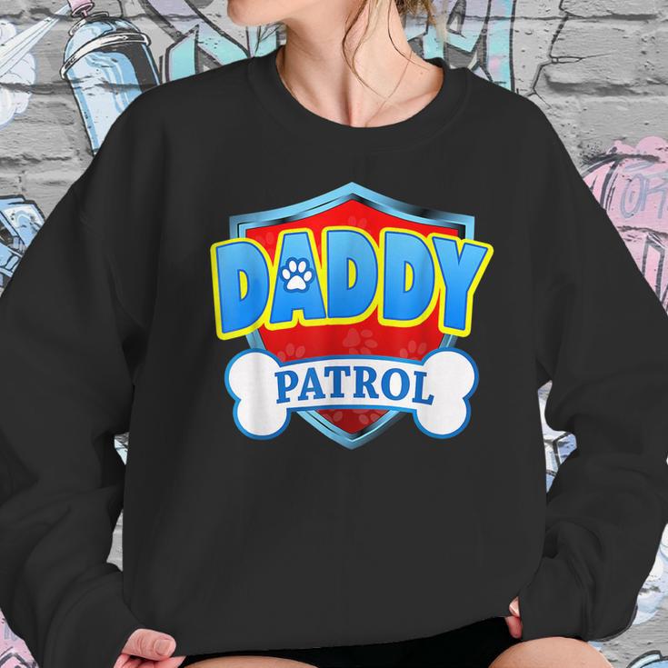 Funny Daddy Patrol - Dog Mom Dad For Men Women Men Women T-Shirt Graphic Print Casual Unisex Tee Women Sweatshirt Gifts for Her