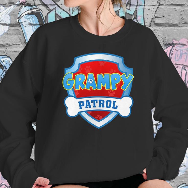 Funny Grampy Patrol Dog Grandpa For Men Women Men Women T-Shirt Graphic Print Casual Unisex Tee Women Sweatshirt Gifts for Her