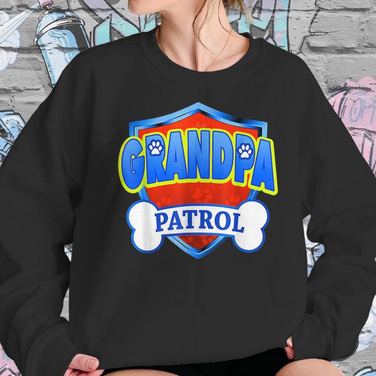 Funny Grandpa Patrol - Dog Mom Dad For Men Women Women Sweatshirt Gifts for Her