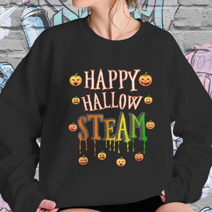 Funny Hallow Steam Halloween For Teachers And Students Women Sweatshirt Gifts for Her