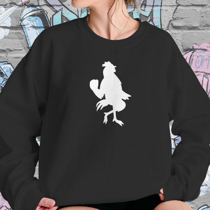 Funny Shoot Cringe Chicken Hype Dance Move Women Sweatshirt Gifts for Her