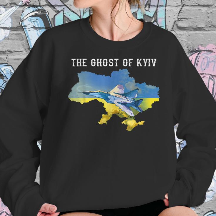 Ghost Of Kyiv Support Ukraine I Stand With Ukraine Lover Men Women T-Shirt Graphic Print Casual Unisex Tee Women Sweatshirt Gifts for Her