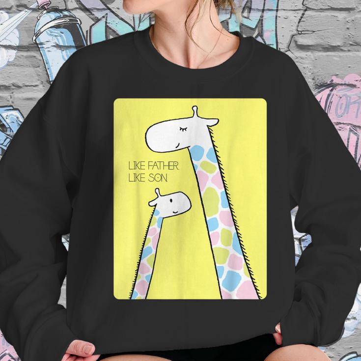 Giraffe-Family-Classic By Paqadesign1 Women Sweatshirt Gifts for Her