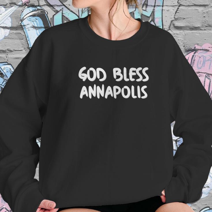 God Bless Annapolis Women Sweatshirt Gifts for Her