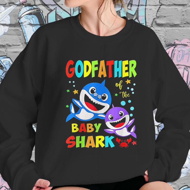 Godfather Of The Baby Shark Women Sweatshirt Gifts for Her