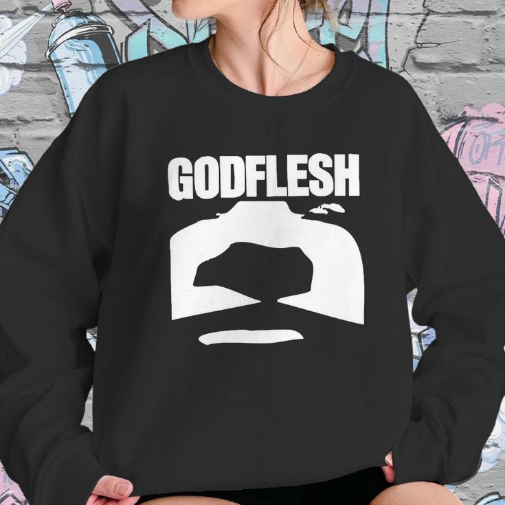 Godflesh Face Women Sweatshirt Gifts for Her