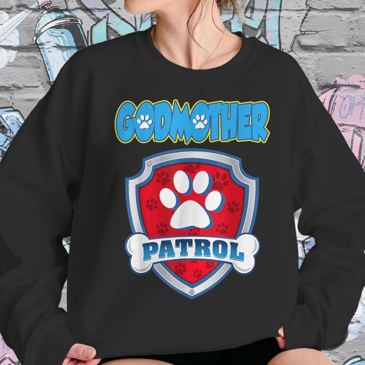 Godmother Patrol - Dog Mom Dad Funny Gift Birthday Women Sweatshirt Gifts for Her