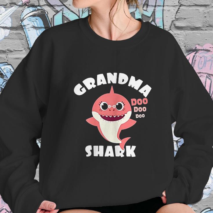 Grandma Shark Gift Shark Baby Cute Design Family Women Sweatshirt Gifts for Her