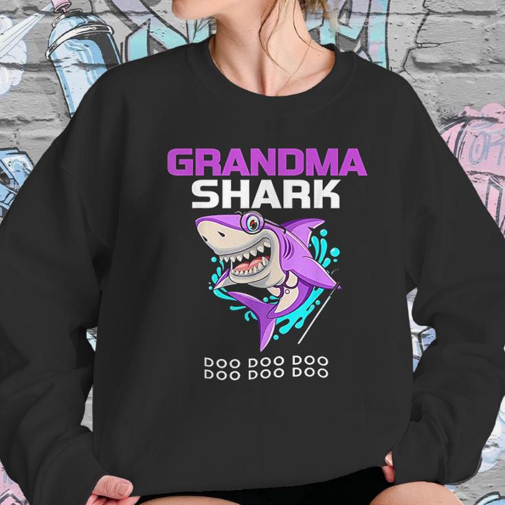 Grandma Shark Mothers Day Gift From Husband Son Women Sweatshirt Gifts for Her