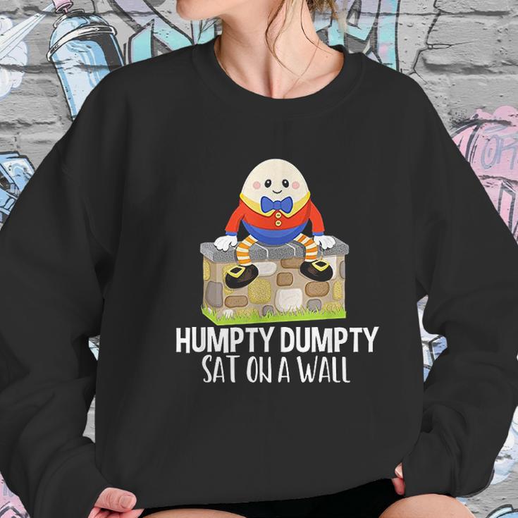 Humpty Dumpty Kids Nursery Rhyme Women Sweatshirt Gifts for Her