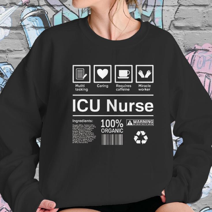 Intensive Care Unit Icu Nurse Funny Nursing Gifts Women Sweatshirt Gifts for Her