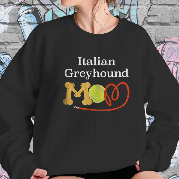 Italian Greyhound Mom Dog Breed Women Sweatshirt Gifts for Her