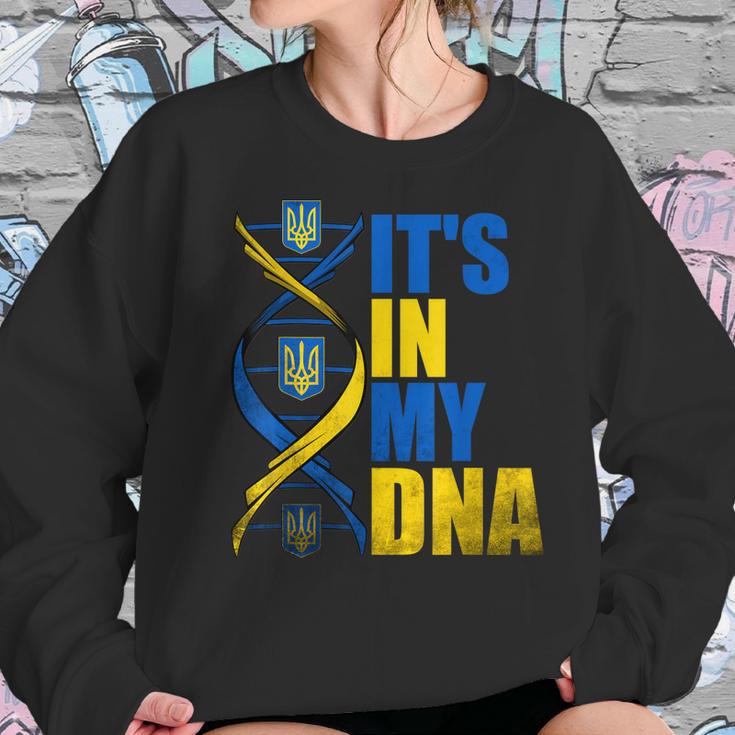 Its In My Dna Ukrainian Support Ukraine Stand With Ukraine Men Women T-Shirt Graphic Print Casual Unisex Tee Women Sweatshirt Gifts for Her