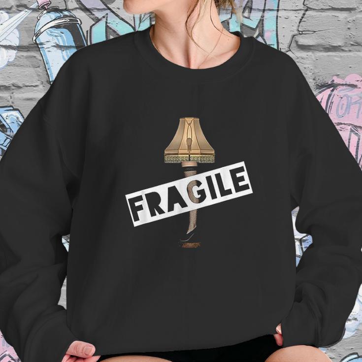 Its A Major Award Funny Christmas Fragile Leg Women Sweatshirt Gifts for Her