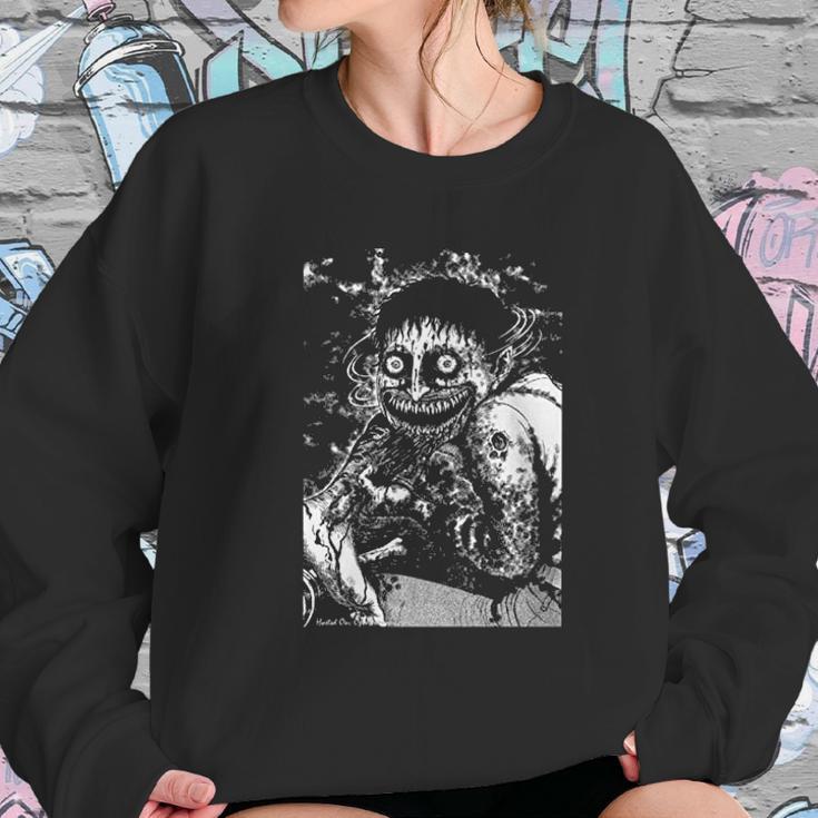 Junji Ito Haunted House Women Sweatshirt Gifts for Her