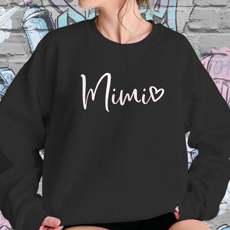 Kiddad Mimi Womens Mimi Heart Graphic For Grandma Casual Women Sweatshirt Gifts for Her