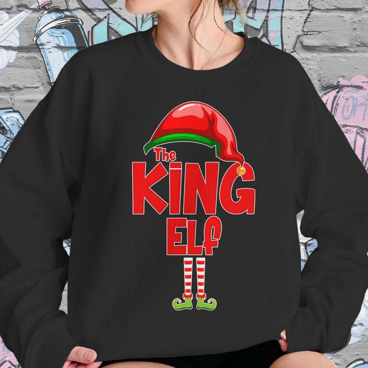 The King Elf Christmas Women Sweatshirt Gifts for Her