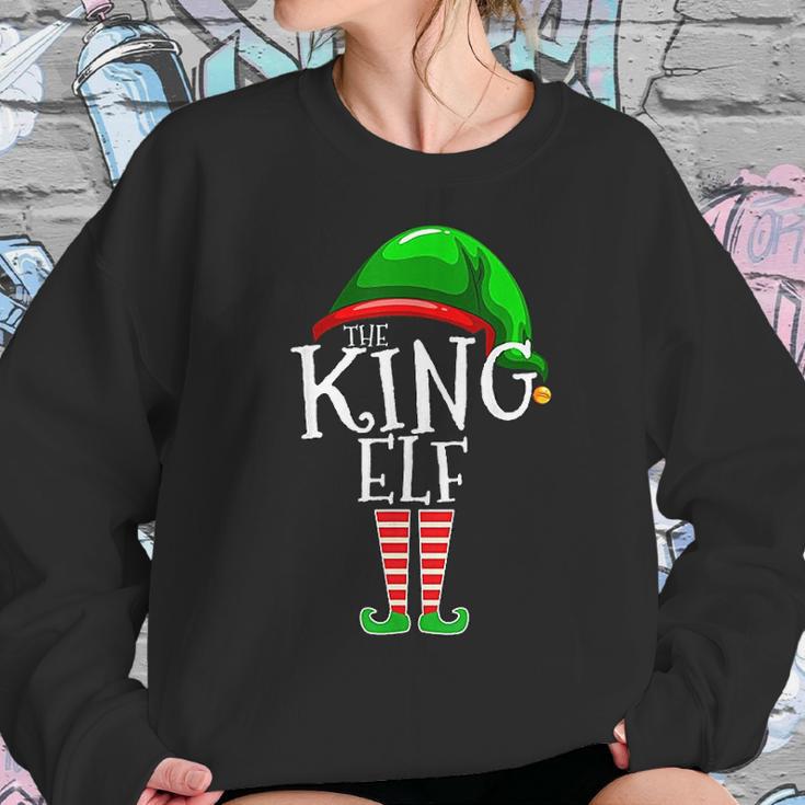 The King Elf Family Matching Group Christmas Women Sweatshirt Gifts for Her