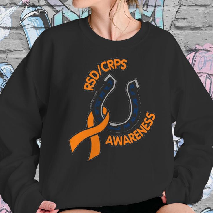 Leanna Horseshoe Rsd Crps Women Sweatshirt Gifts for Her