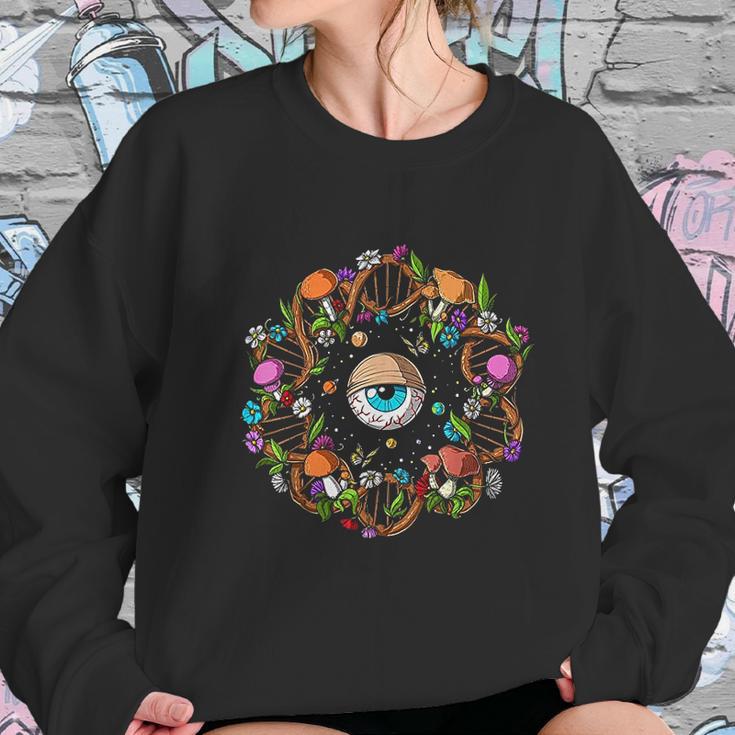 Magic Mushrooms Psilocybin Fungi Women Sweatshirt Gifts for Her