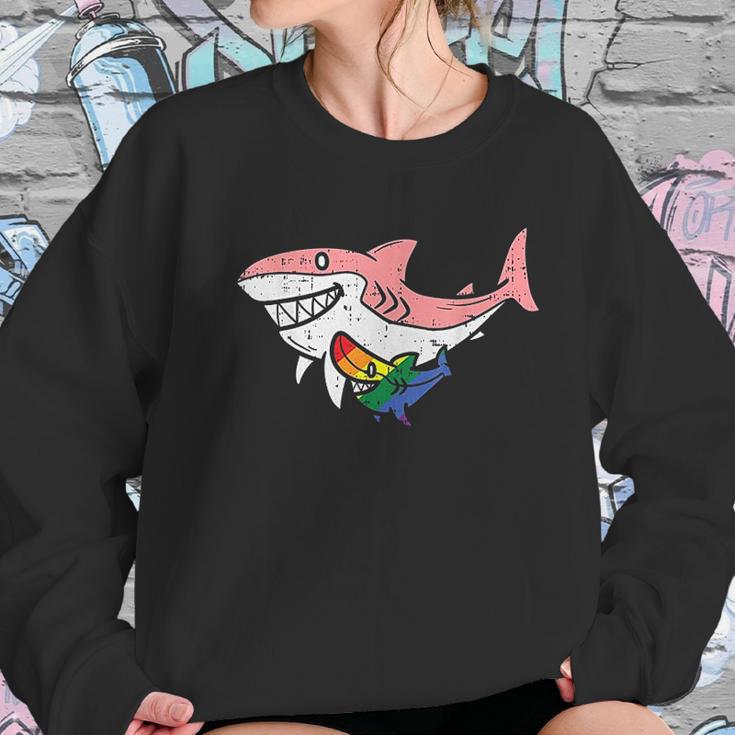 Mama Shark Baby Shark Birthday Women Sweatshirt Gifts for Her