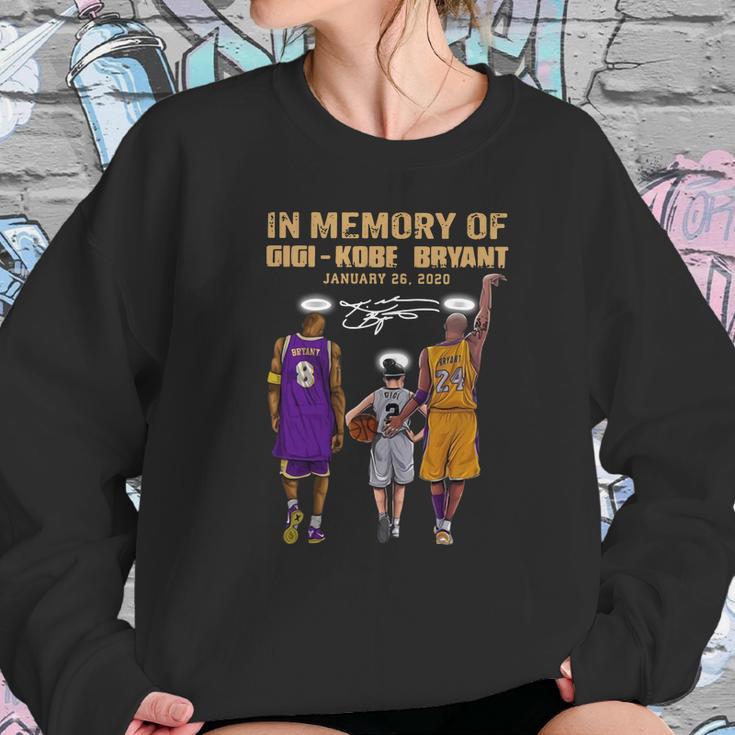 In Memory Of Kobe And Gigi Signature Women Sweatshirt Gifts for Her