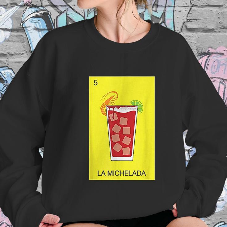 Michelada Beer Cerveza Mexicana Camaron Spicy Shrimp Botana Women Sweatshirt Gifts for Her