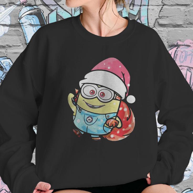 Minion Santa Christmas Women Sweatshirt Gifts for Her