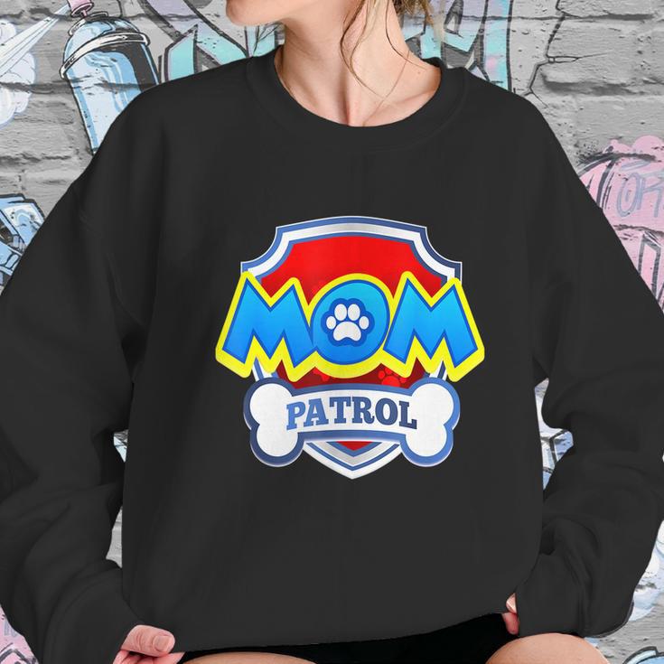 Mom Patrol Shirt Dog Funny Gift Birthday Party Graphic Design Printed Casual Daily Basic Women Sweatshirt Gifts for Her