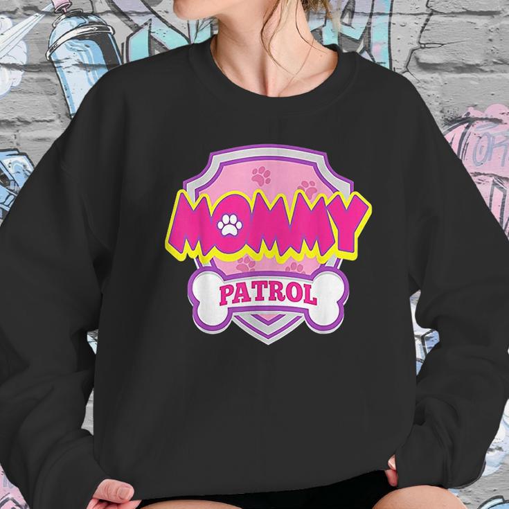 Mommy Patrol I Love Dog Women Sweatshirt Gifts for Her