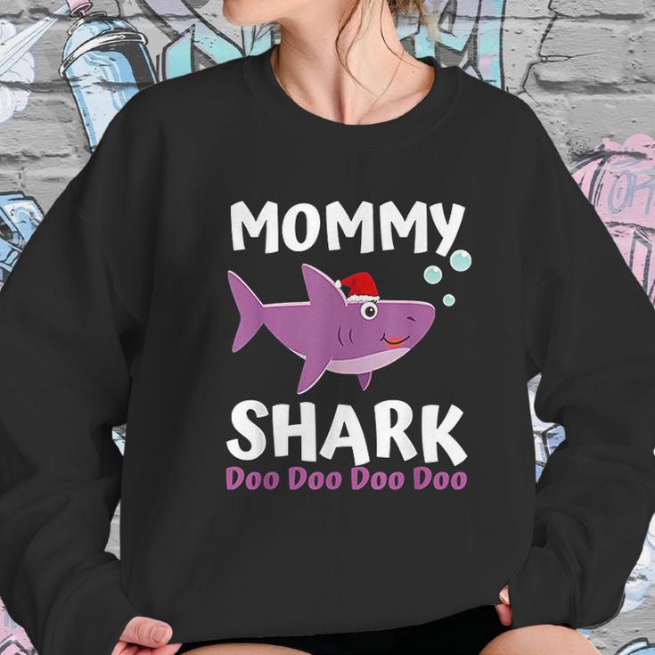 Mommy Shark Christmas Women Sweatshirt Gifts for Her