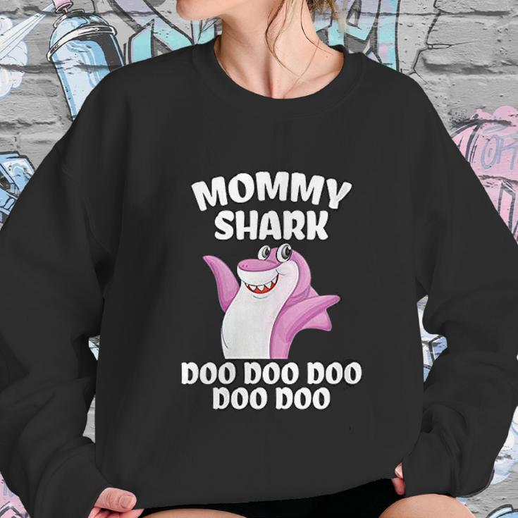 Mommy Shark Doo Doo Funny Gift Idea Women Sweatshirt Gifts for Her